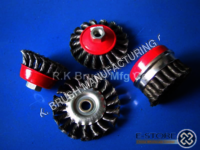 twist knot cup brush