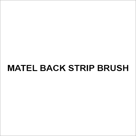 Metal Back Strip Brush