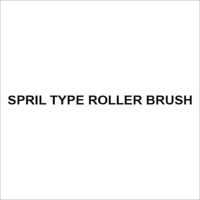 Spril type roller brush