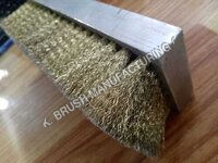 Brass Coated Aluminium Handle Brush