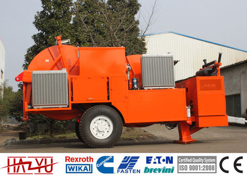 TY2x80 Max Tension 2x100kN/1x200kN Hydraulic Tensioner Machine For Overhead Line