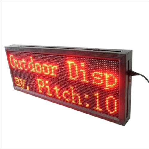 Single Color LED Moving Display Board