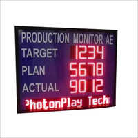 Digital LED Production Display Board