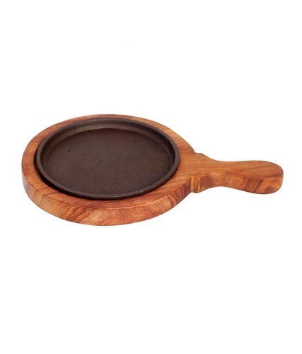Sizzler Plate Round with Handle 6