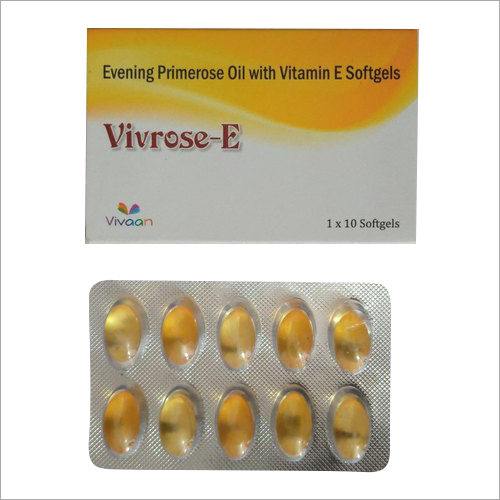 Evening Primerose Oil with Vitamin E Softgel Capsule