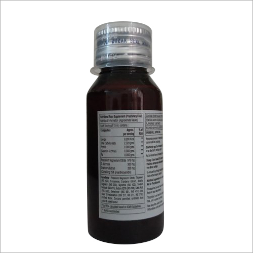 Potassium Magnesium Citrate D Mannose And Cranberry Syrup Health Supplements
