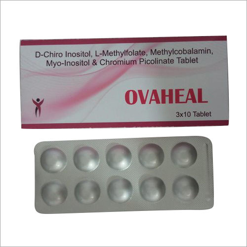 Myo-Inositol D-Chiro Inositol L Methylfolate Methylcobalamin and Chromium Picolinate Tablet