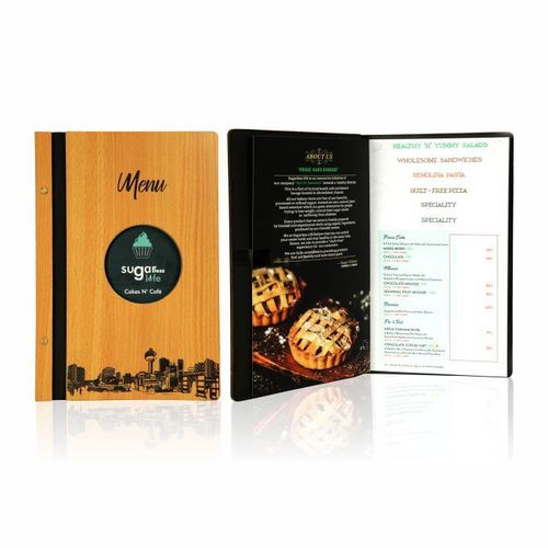 Wooden Menu