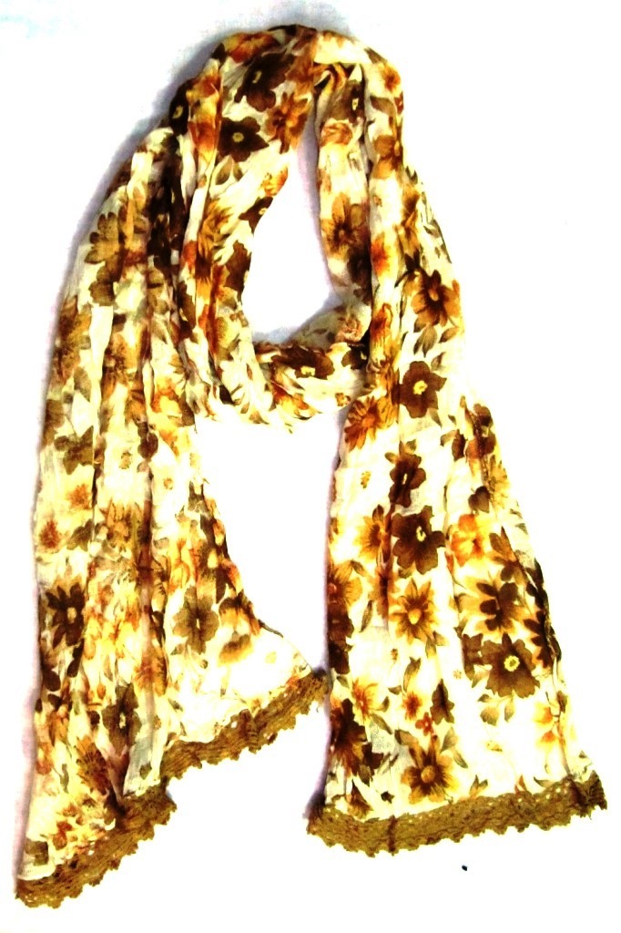 100% Viscose printed Scarves