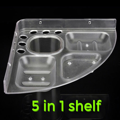 Unbreakable 5 In 1 Corner Shelf