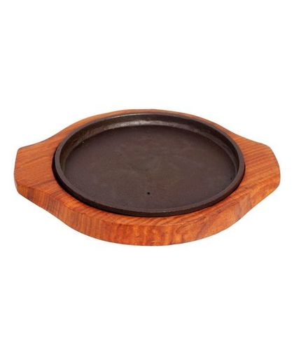 Sizzler Plate Round 5" to 9" dia. [Iron Plate By AARYAVRAT HOSPITALITY TABLEWARES