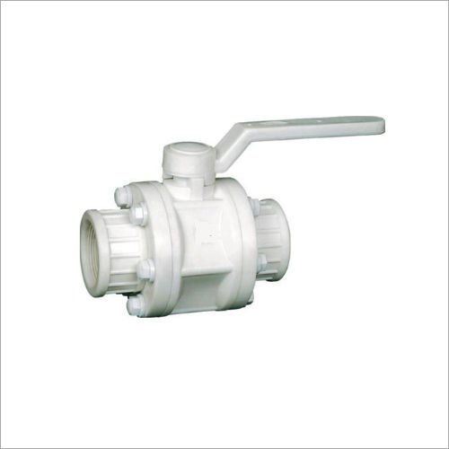 White Hdpe - Pp Ball Valves