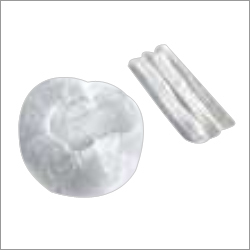 White 21 Inch Non-Woven Bouffant Cap