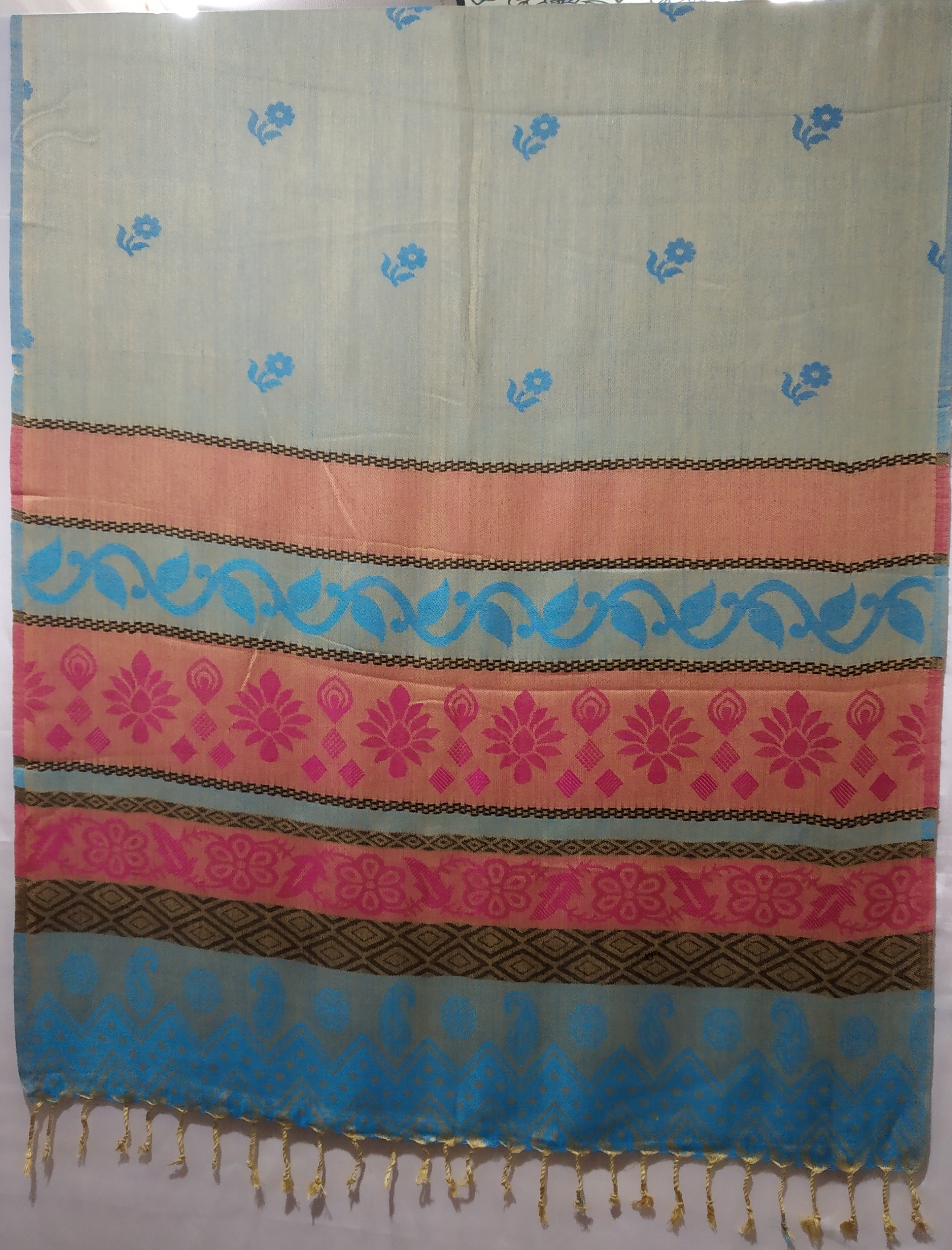 Jamawar Cotton Shawls