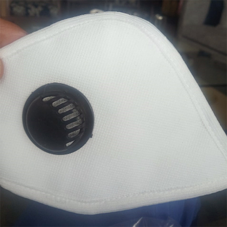 High Quality Face Mask - Non Woven Cotton, Anti-Bacterial Functionality in Ivory White