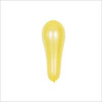 Water Balloons - Latex, 10-12cm Teardrop Shape, Yellow | 0.2mm Thickness For Water Play, Parties, Summer Fun, Kids' Activities