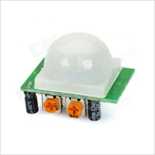 PIR Motion Detector Sensor - Metal & Plastic Compact Board with Three Pin Interface 5V-9V Input Range 60s Setting Time 6m Detection Range Wide Angle Lens