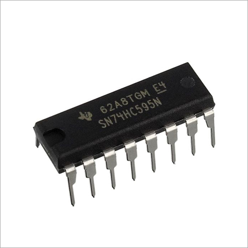 74HC595 IC Shift Register Serial In Parallel Output - 15 LSTTL Drive Capability 2.0 to 6.0 V Range High Noise Immunity Improved Quiescent Power