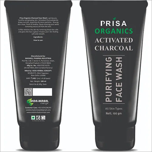 Activated Charcoal Face Wash