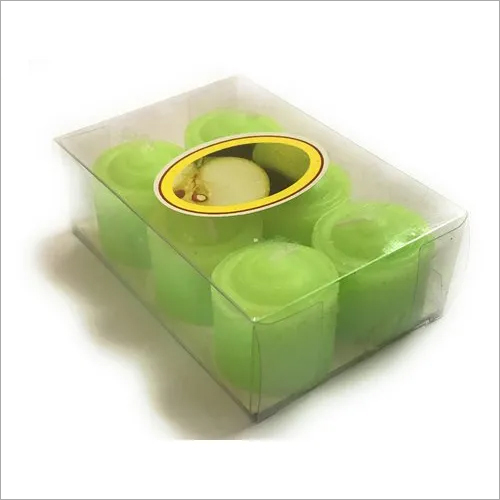 Mould Candles Green 6 Pcs Certifications: Available