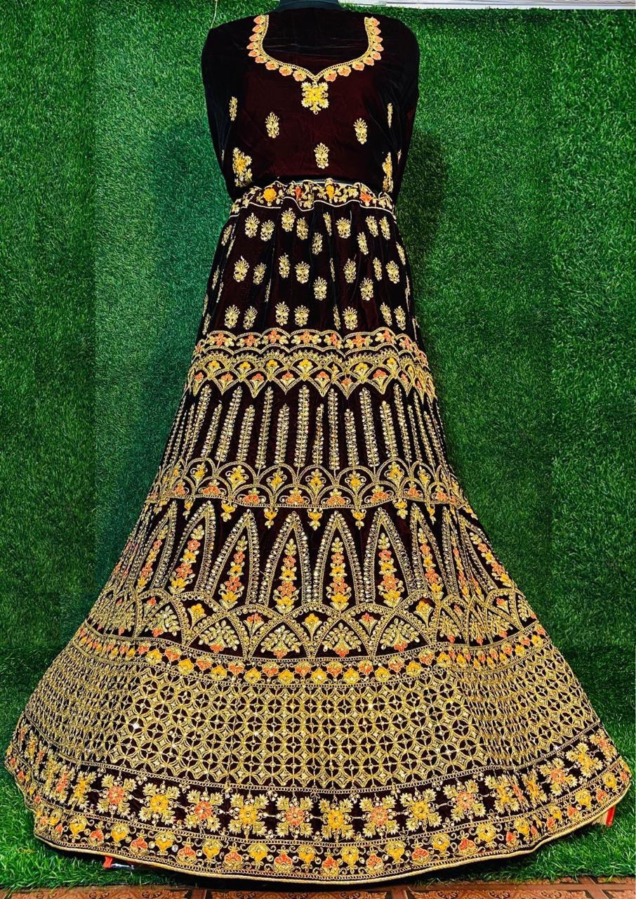 Fancy bridal wear lahenga choli
