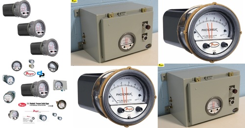 Dwyer A3000-1KPA Photohelic Pressure Switch Gauge