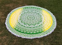Mandala Tapestry Round