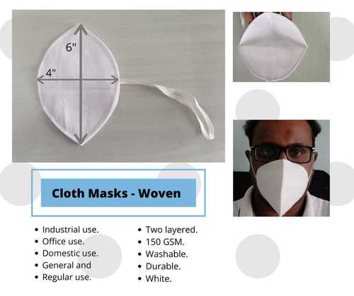 Cotton Cloth Masks - C type