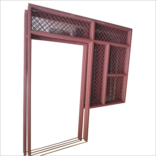 GI Front Window Frame - Iron, Custom Size, Corrosion Resistant | High Build Quality, Rugged Design for Residential and Commercial Use