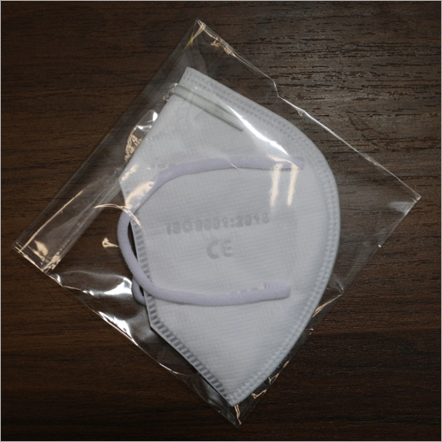 K95 Filter Face Mask - Standard Size, White Color | Full Coverage Design, Comfortable Fit, Moisture Absorption, Reliable Protection from Wind and Dust