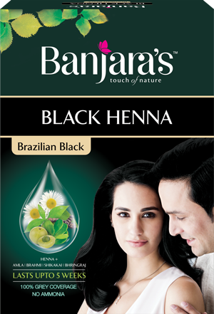 Banjaras Black Henna brazilian Black