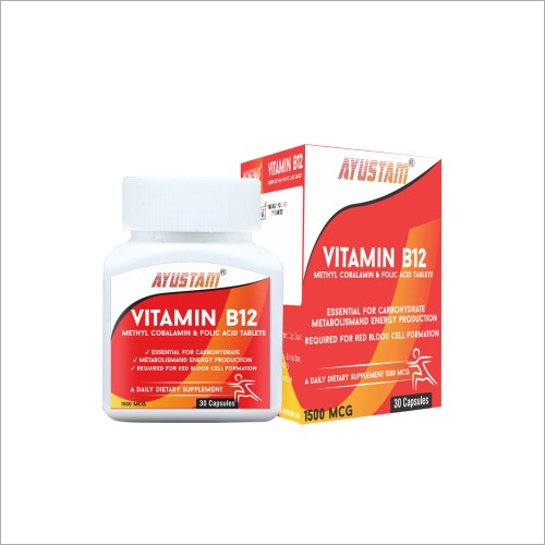 Vitamin B12 Methyl Cobalamin And Folic Acid Tablets