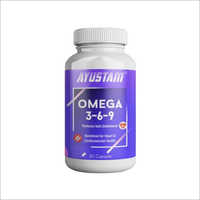 1000mg Omega 3,6,9 Reduces Bad Cholesterol Capsules
