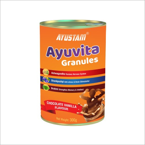 300gm Chocolate And Vanilla Flavor Protein Powder Granules