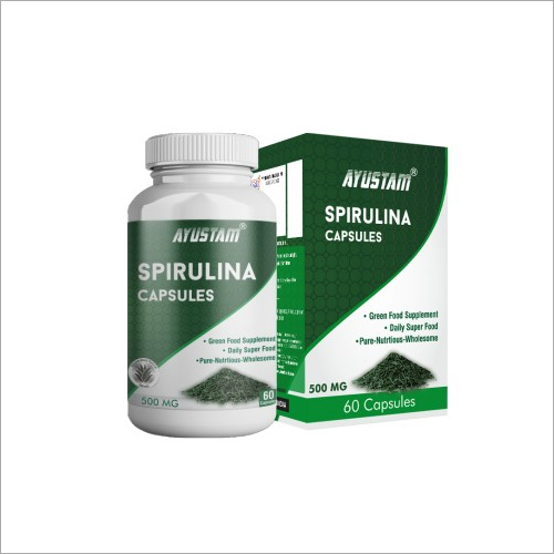 500 mg Spirulina Capsules
