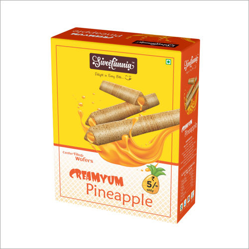 Pineapple Creamy Wafer Sticks