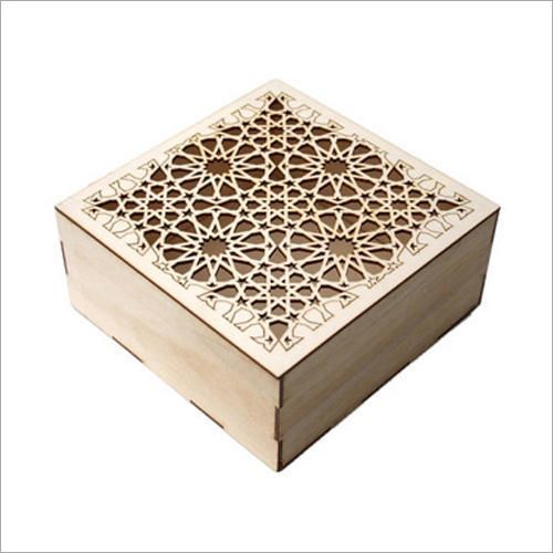 Laser Cutting Dry Fruit Wooden Box