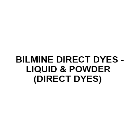 BILMINE DIRECT DYES - LIQUID & POWDER (DIRECT DYES By BHAVI INTERNATIONAL PRIVATE LIMITED