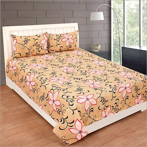 Flower Printed Bedsheet