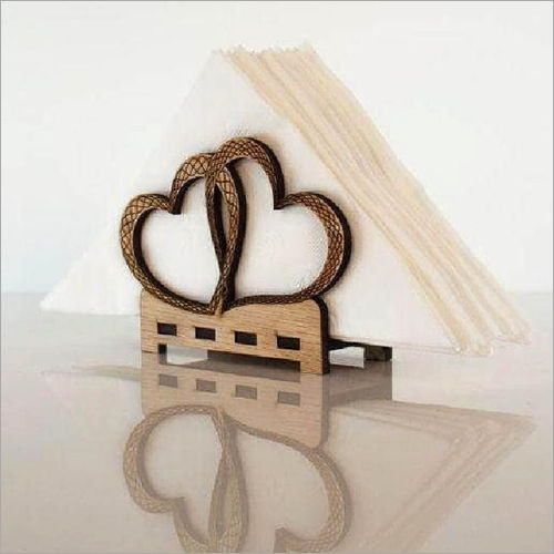 Wooden Napkin Holder For Restaurant 