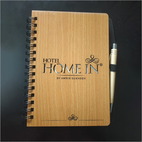 Wooden Cover Notebook