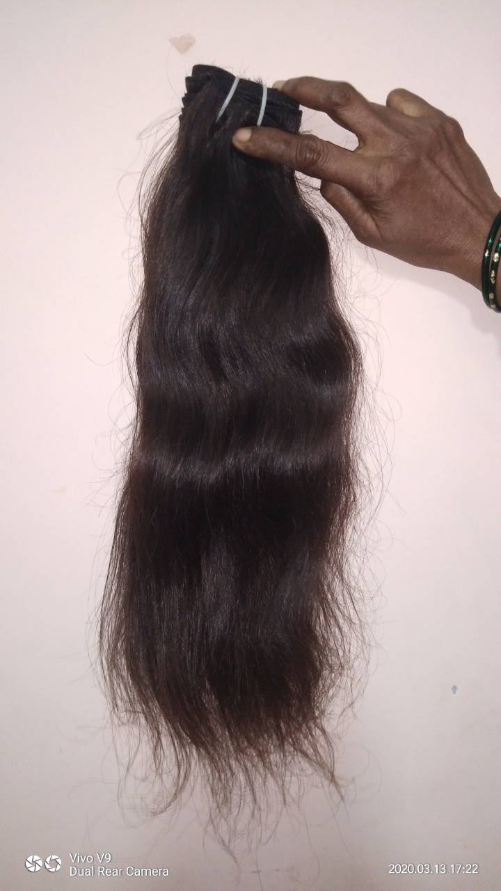 Raw Natural Straight Hair