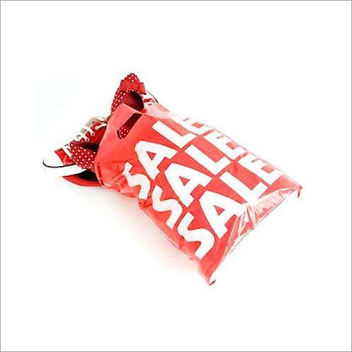 Printed Polypropylene Bags - Glossy Finish, Bold Red Color, Perfect for Packaging Solutions