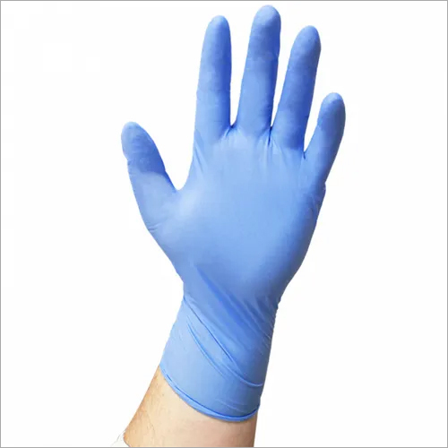 Blue Disposable Vinyl Gloves