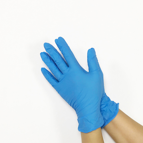 Dark Blue Disposable Nitrile Powder Free Medical Examination Gloves