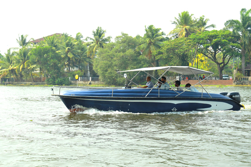 Speed Boat (12 Seater) - Dimensions: Length: 7.5 M; Width: 2.5 M; Height: 1.5 M (Approximate) Meter (M)