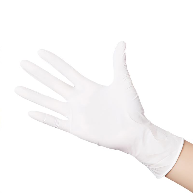Pink Disposable Breathable Sterile Surgical Medical Exam Dental Nitrilo Hand Nitrile Gloves