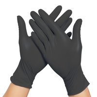 Pink Disposable Breathable Sterile Surgical Medical Exam Dental Nitrilo Hand Nitrile Gloves