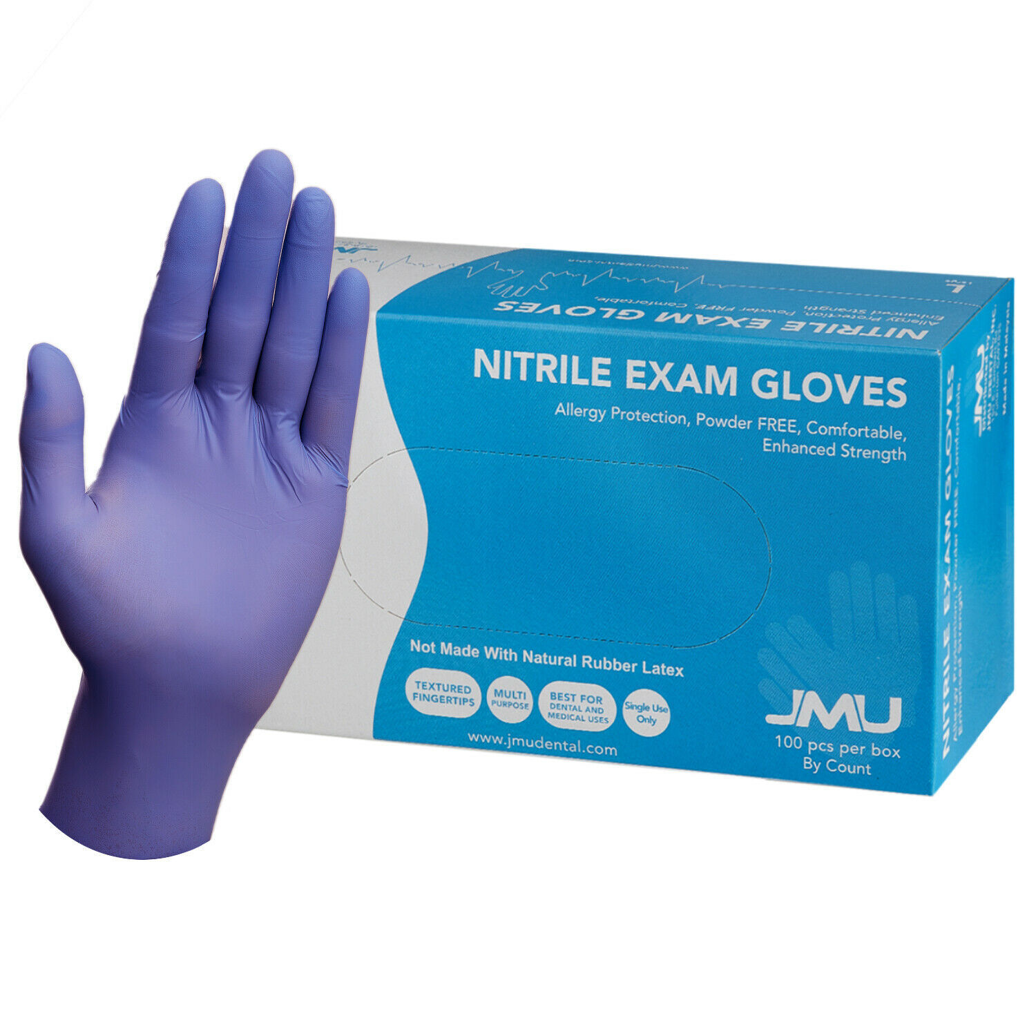 Powder-Free Disposable Gloves Nitrile Medical Exam Gloves