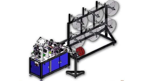 Semi-Automatic N95/KN95 Mask Production Line